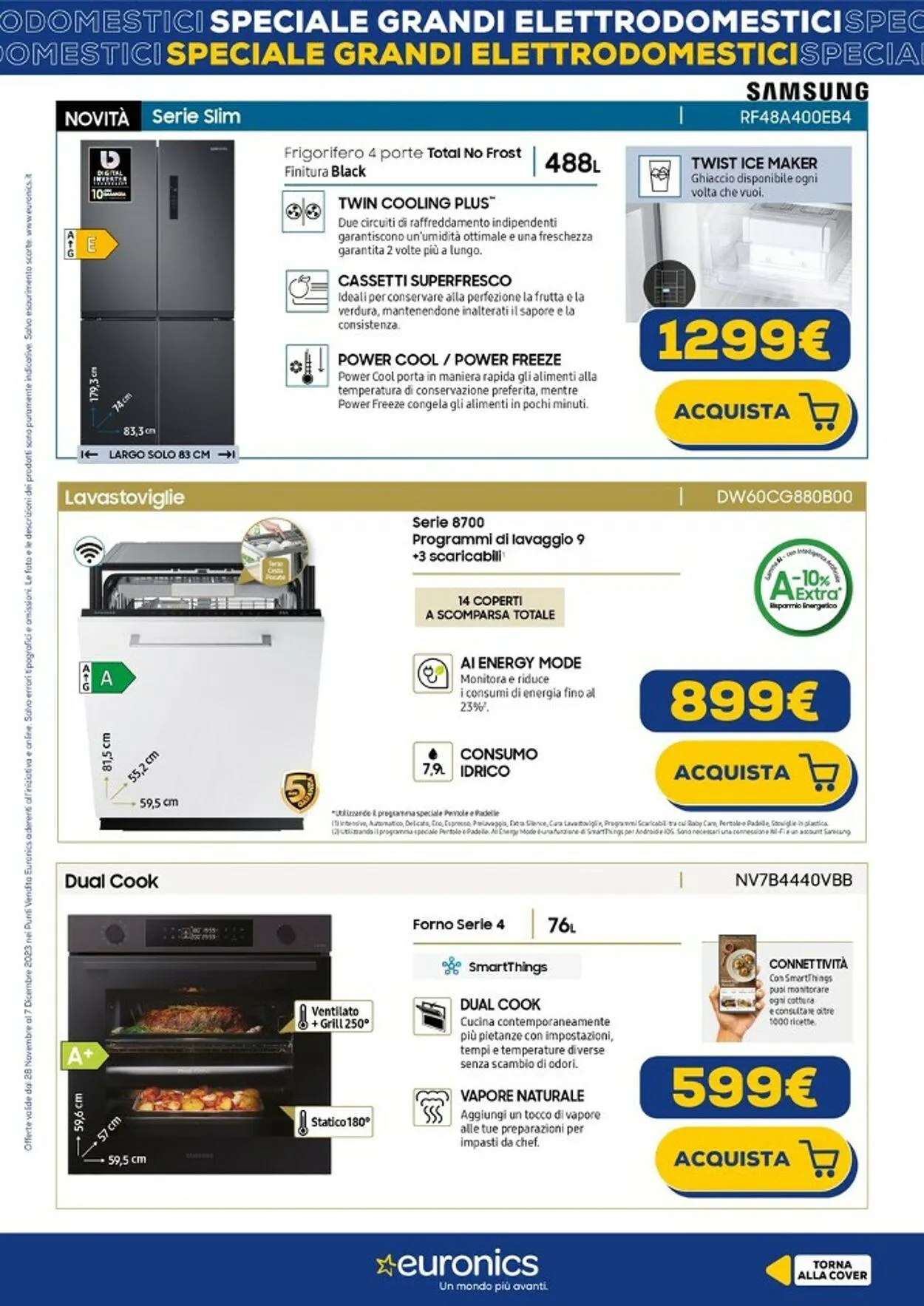 Euronics Volantino attuale da 28 novembre a 13 dicembre di 2023 - Pagina del volantino 15