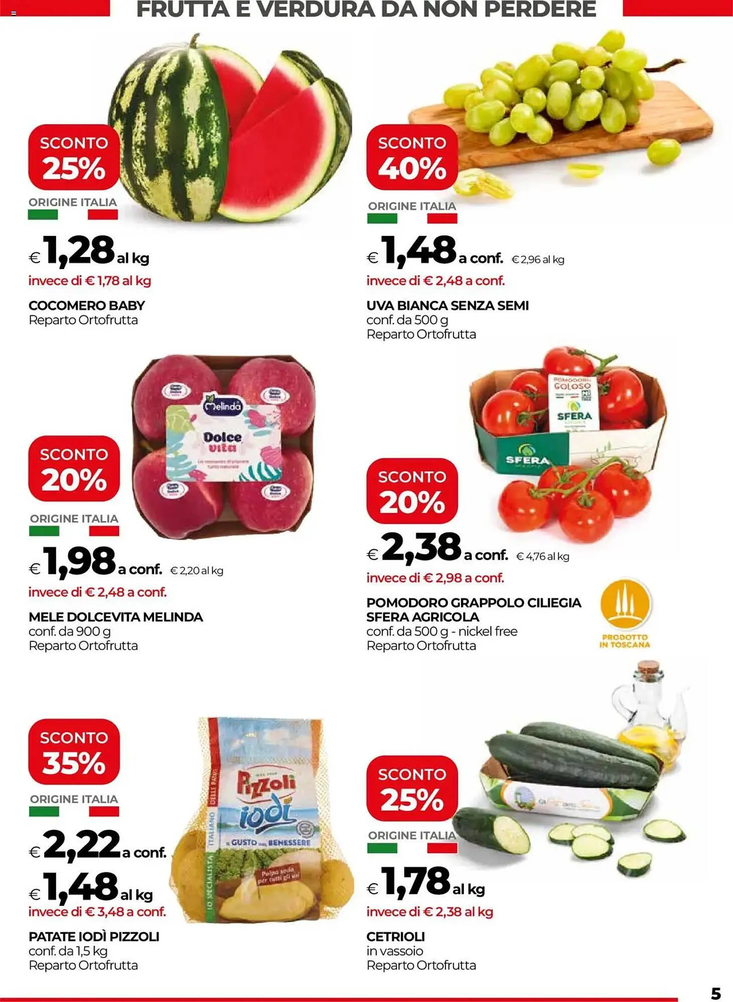 Volantino Unicoop da 3 luglio a 16 luglio di 2025 - Pagina del volantino 5