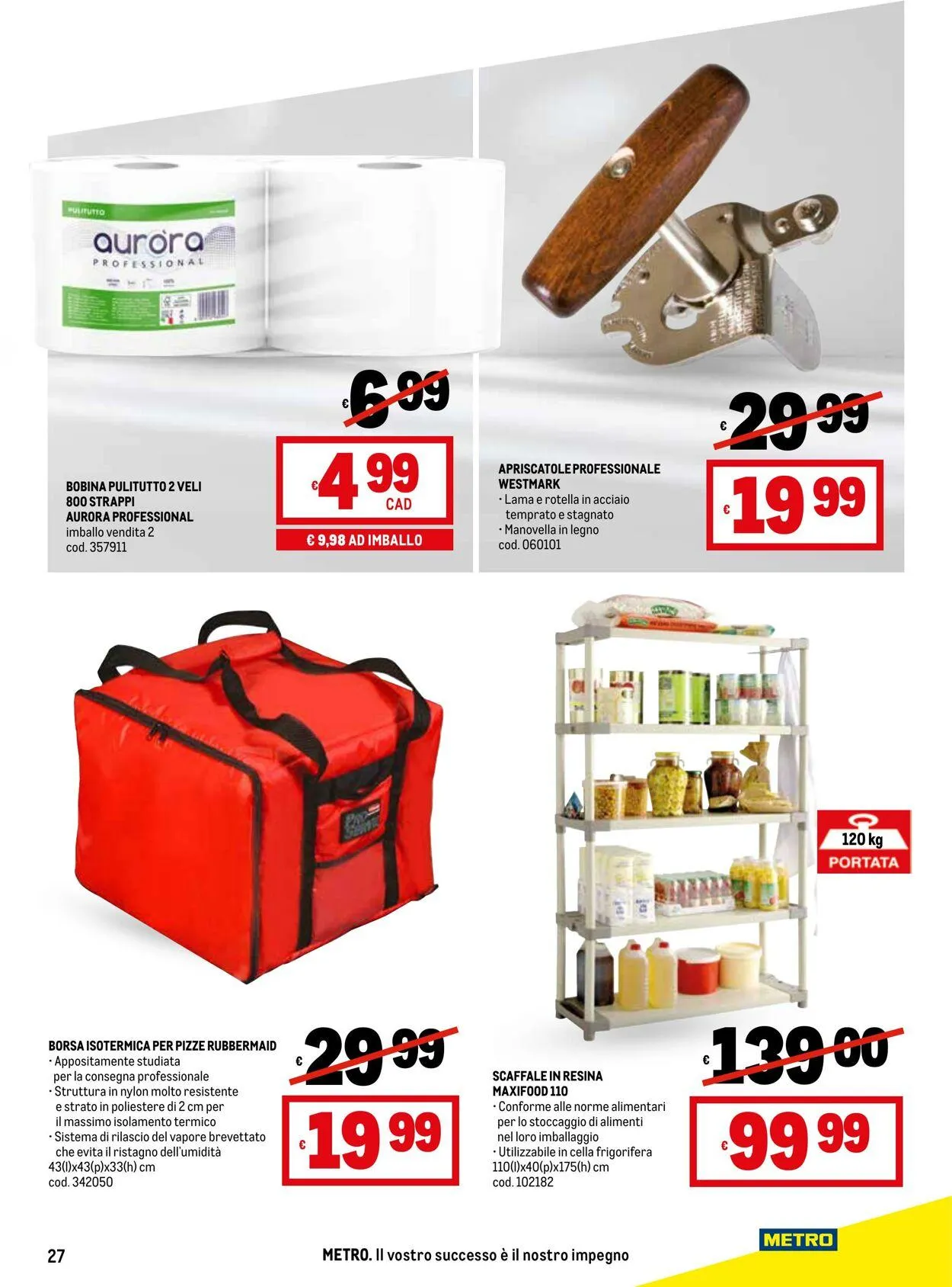 Metro Volantino attuale da 22 ottobre a 5 novembre di 2025 - Pagina del volantino 27