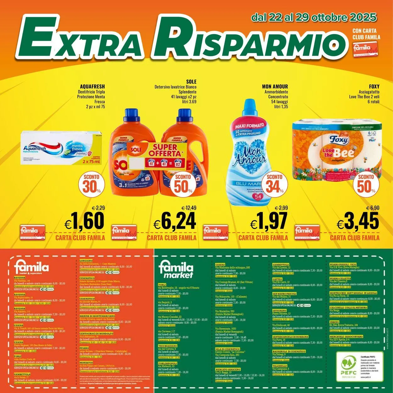 Famila Volantino attuale da 22 ottobre a 29 ottobre di 2025 - Pagina del volantino 4