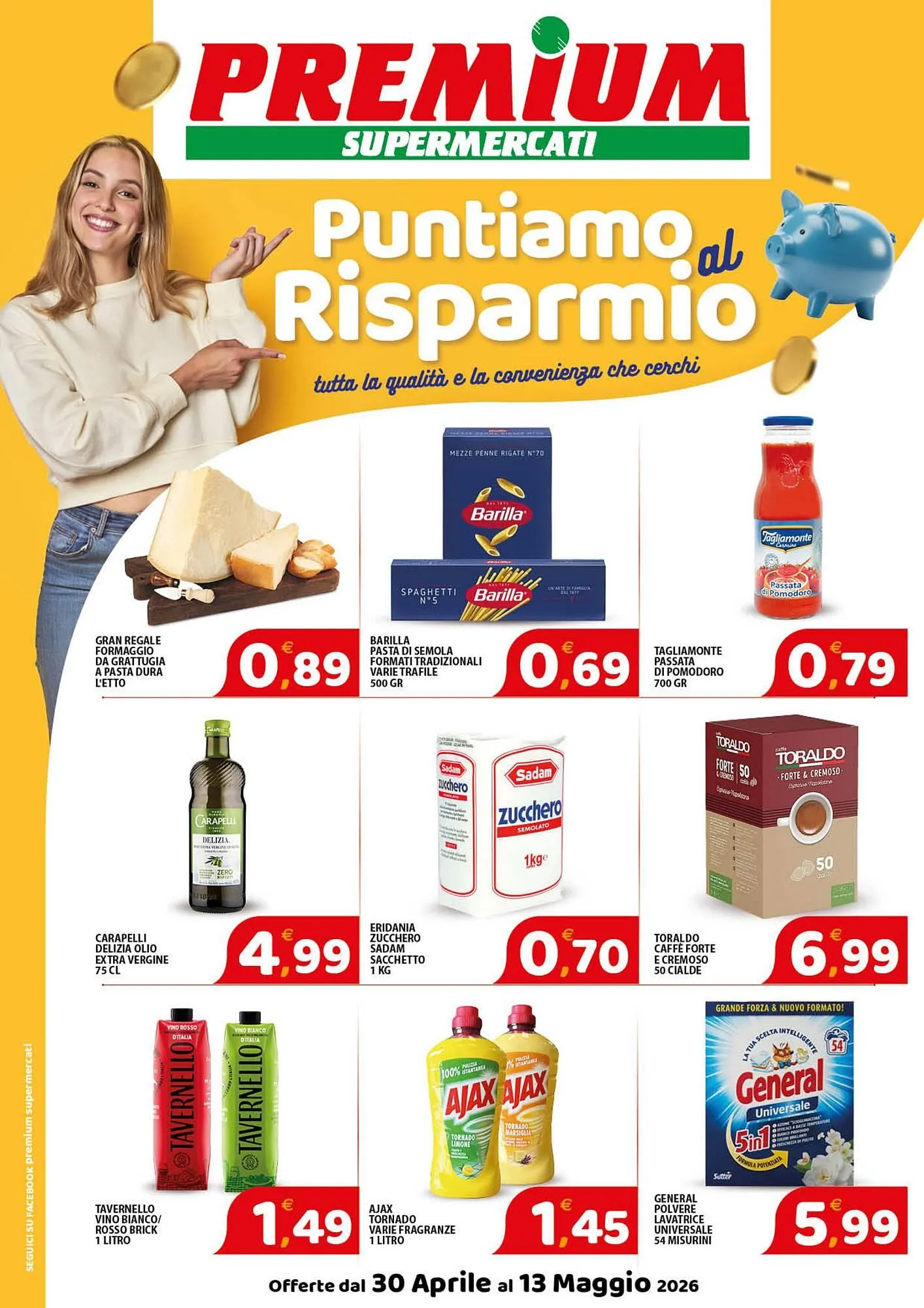 Volantino Premium Supermercati da 30 aprile a 13 maggio di 2026 - Pagina del volantino 1