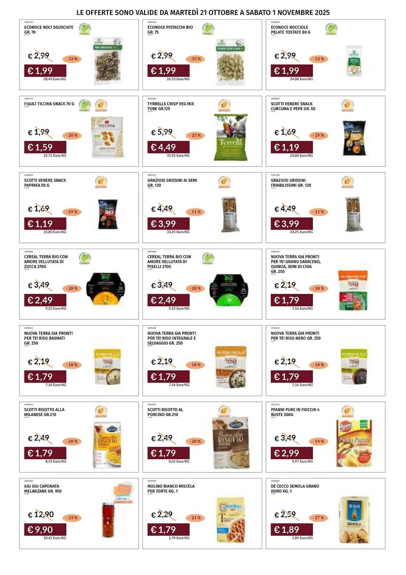 Volantino Prezzemolo e Vitale da 21 ottobre a 1 novembre di 2025 - Pagina del volantino 30