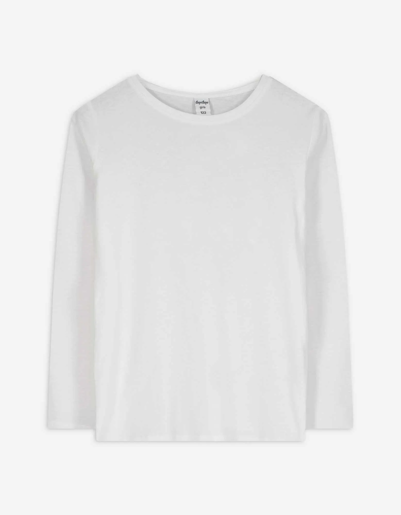 Maglia lunga - Tinta unita - bianco