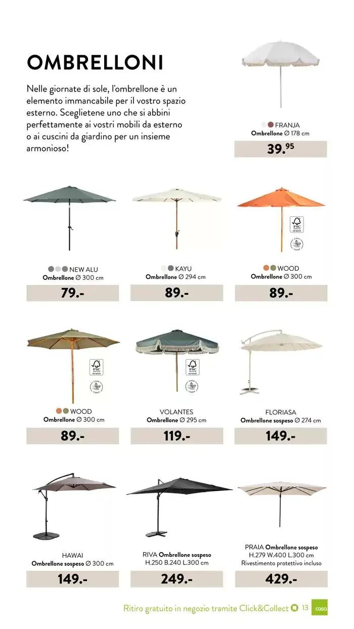 Collezione giardino 2025 da 3 marzo a 30 settembre di 2025 - Pagina del volantino 13