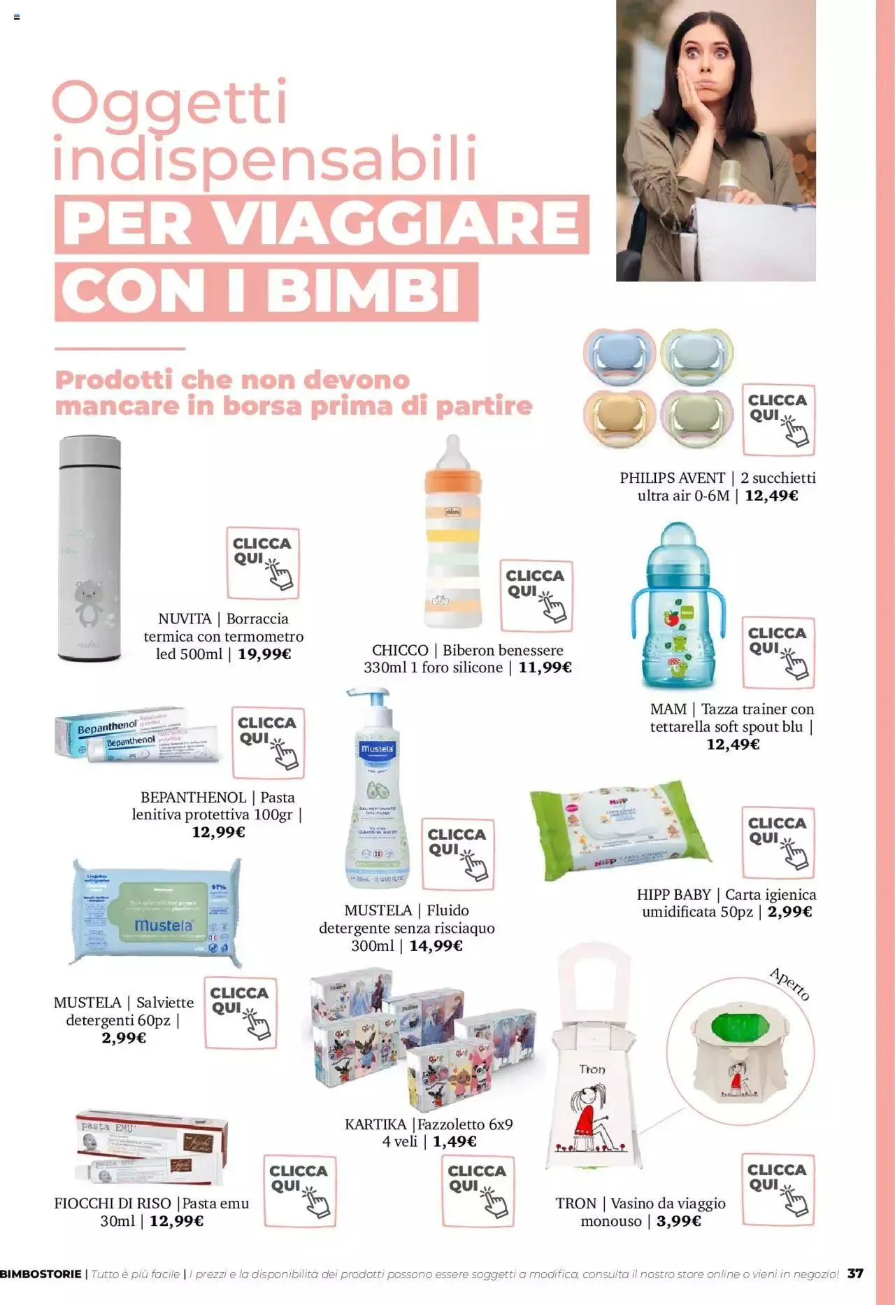 Bimbo store - Catalogo - Numero 3 da 3 gennaio a 31 gennaio di 2024 - Pagina del volantino 37