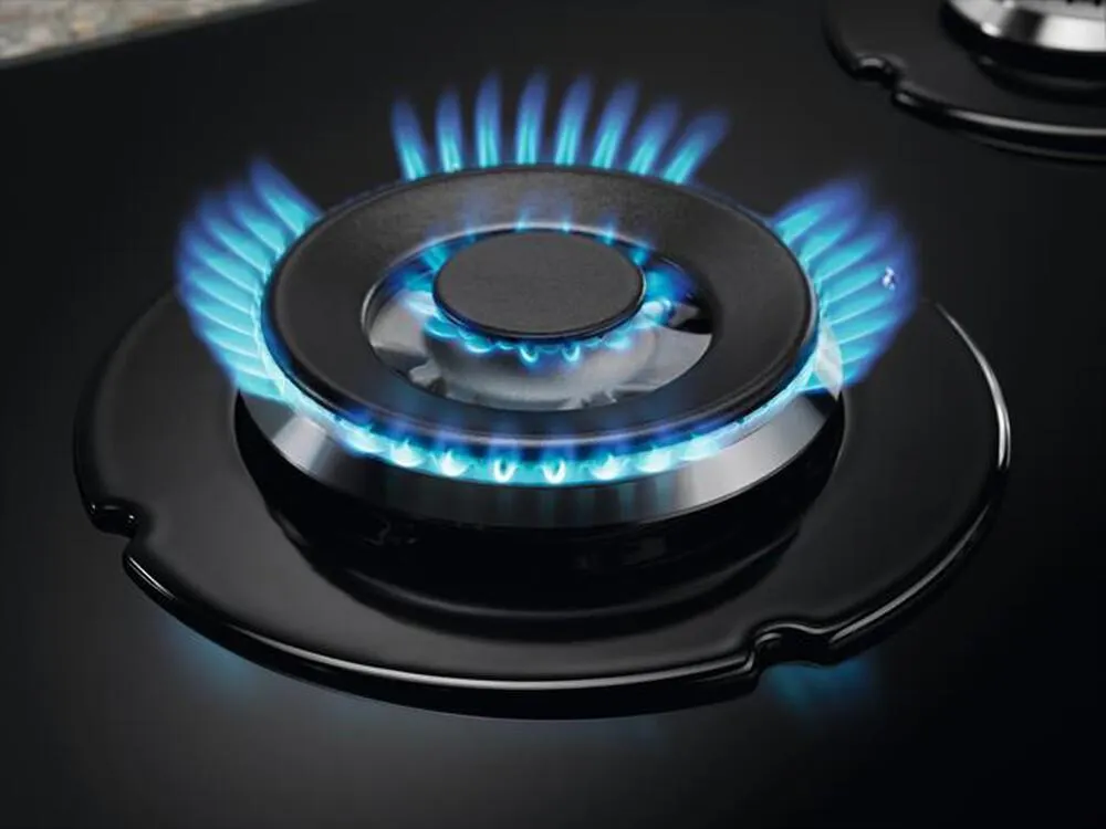 ELECTROLUX - Piano cottura a gas EGG75372K 0cm-Nero/Gas on glass