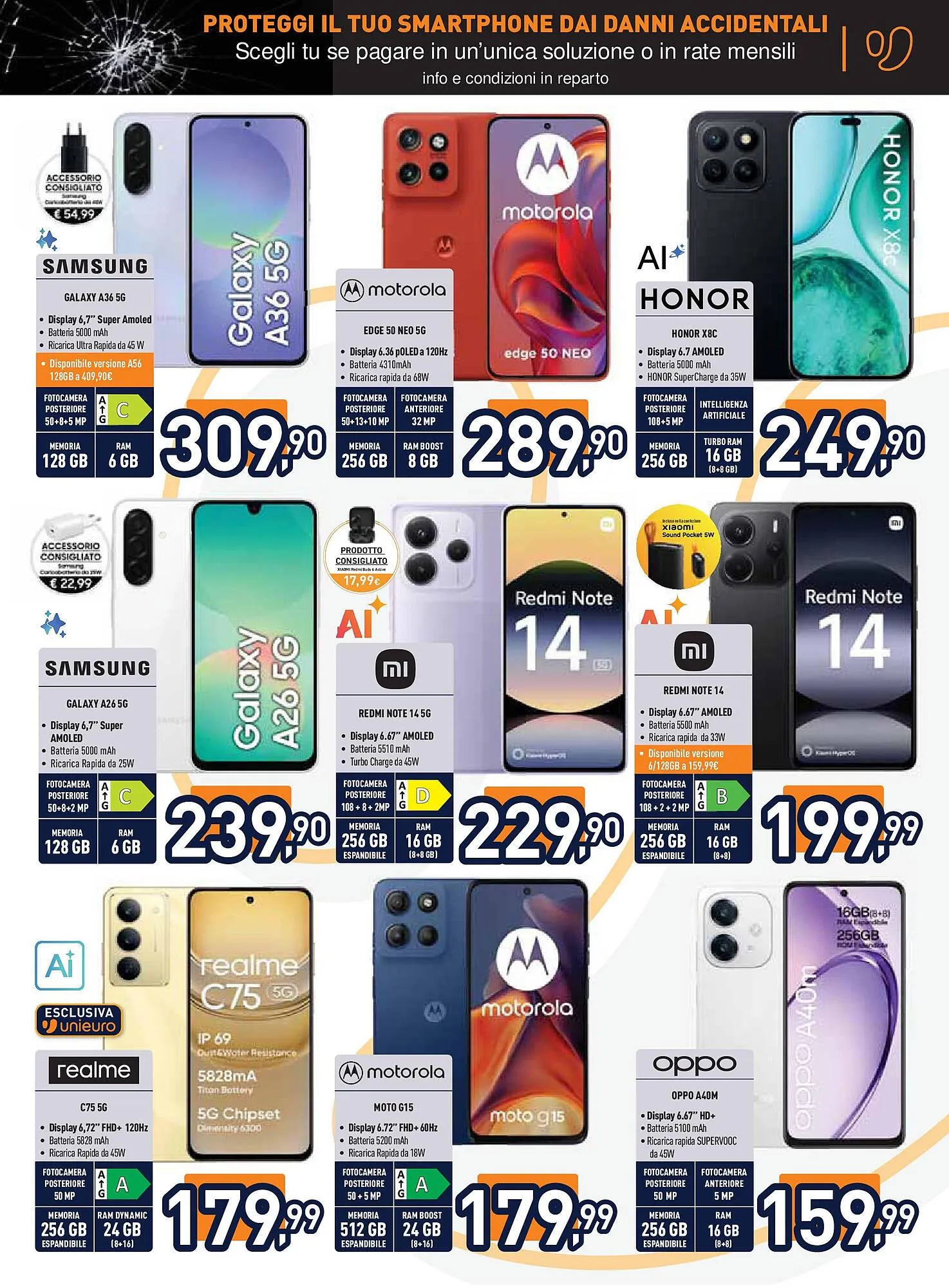 Volantino Unieuro da 3 luglio a 17 luglio di 2025 - Pagina del volantino 7