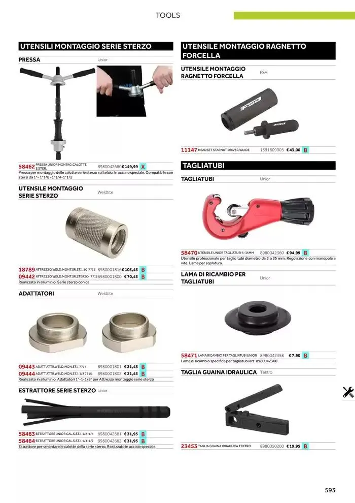 Catalogo ricambi ed accessori da 20 novembre a 31 dicembre di 2025 - Pagina del volantino 477