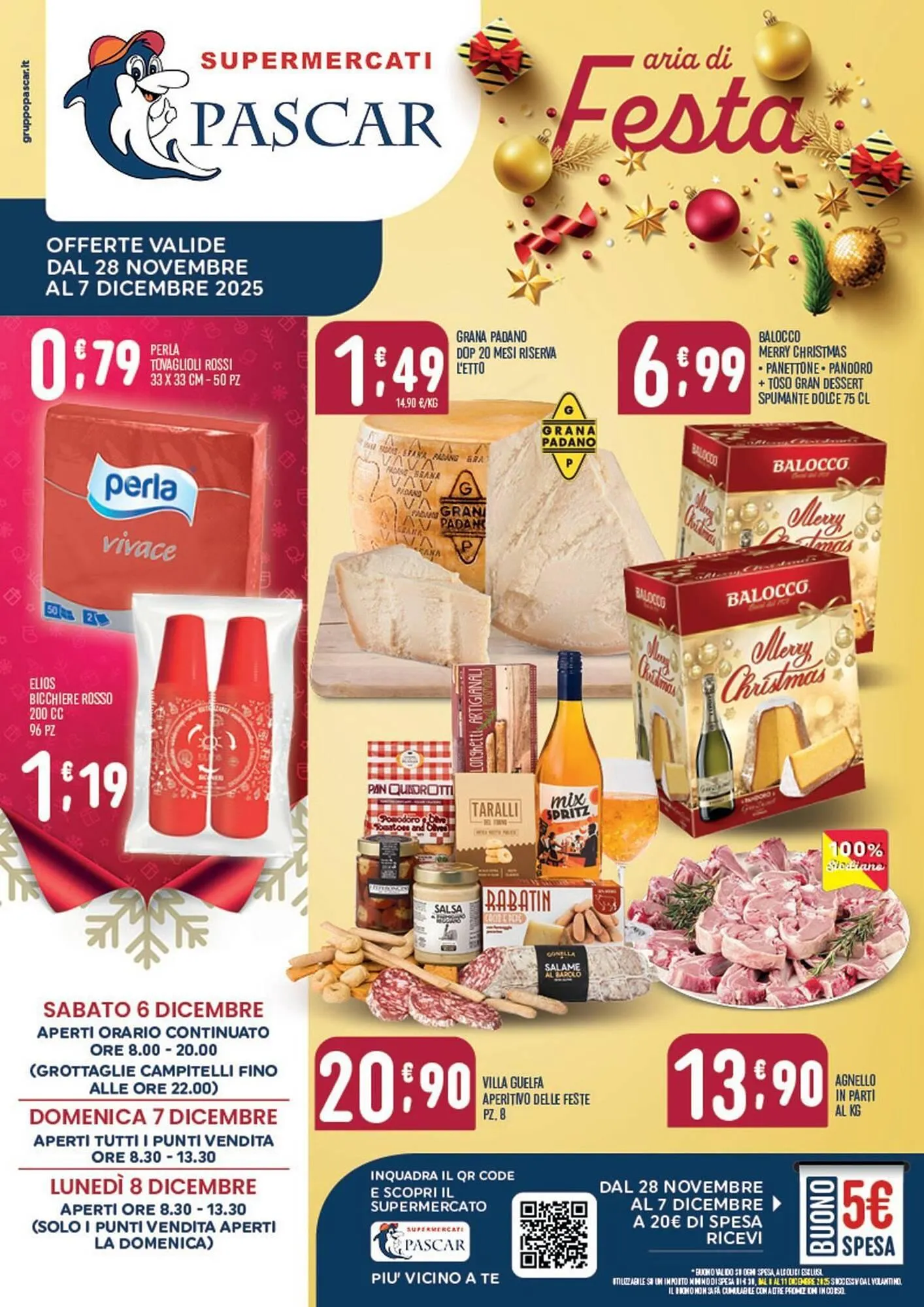 Volantino Gruppo Pascar da 28 novembre a 7 dicembre di 2025 - Pagina del volantino 1