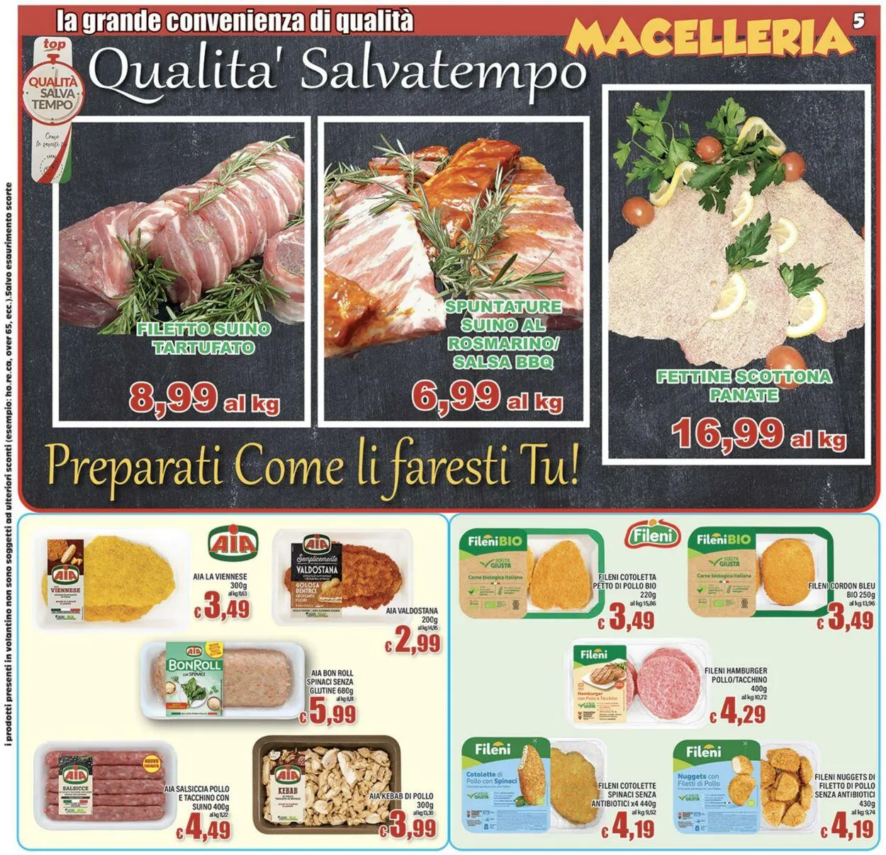 Top Supermercati Volantino attuale da 17 luglio a 31 luglio di 2025 - Pagina del volantino 5