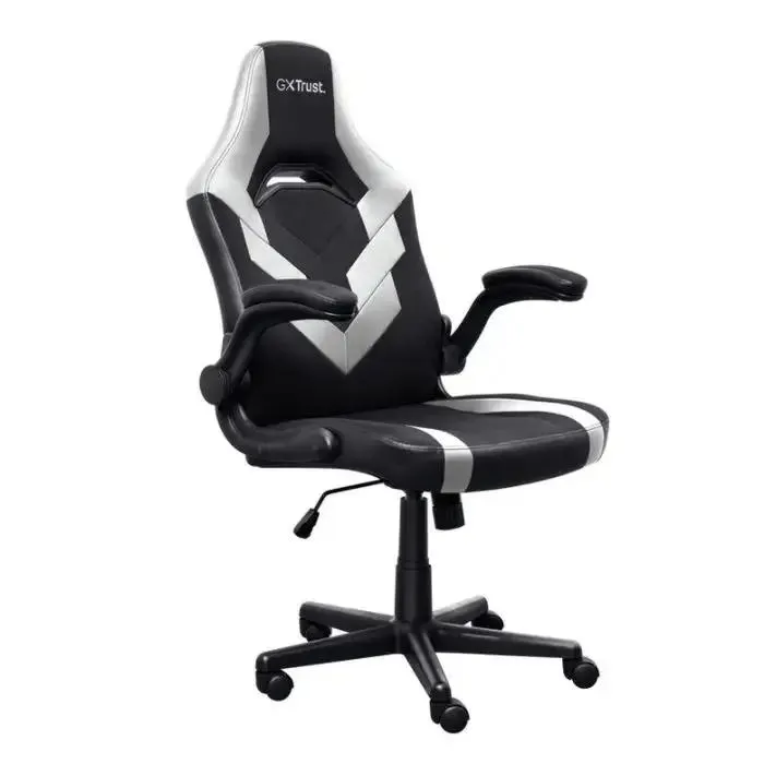 Trust gxt 703w riye sedia per gaming universale nero, bianco