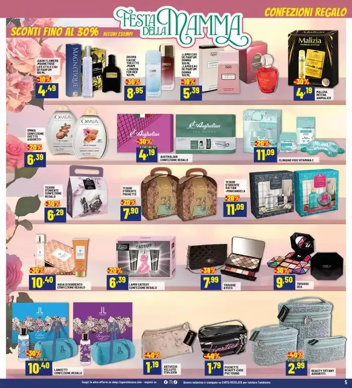 Sconti del 30% 40% 50% da 26 aprile a 10 maggio di 2025 - Pagina del volantino 5