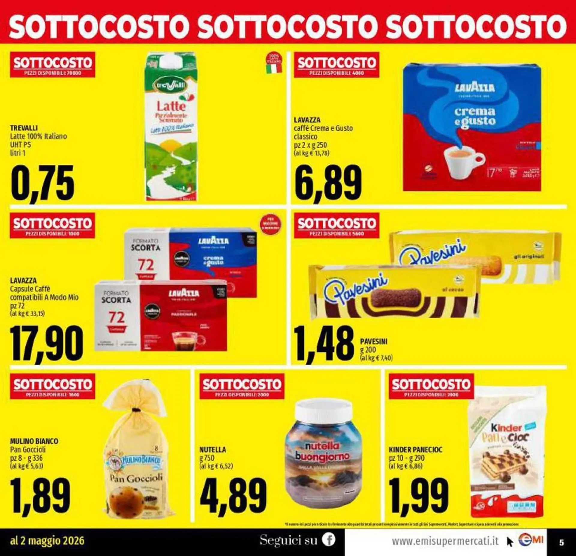 Volantino Emi Supermercati da 23 aprile a 6 maggio di 2026 - Pagina del volantino 5