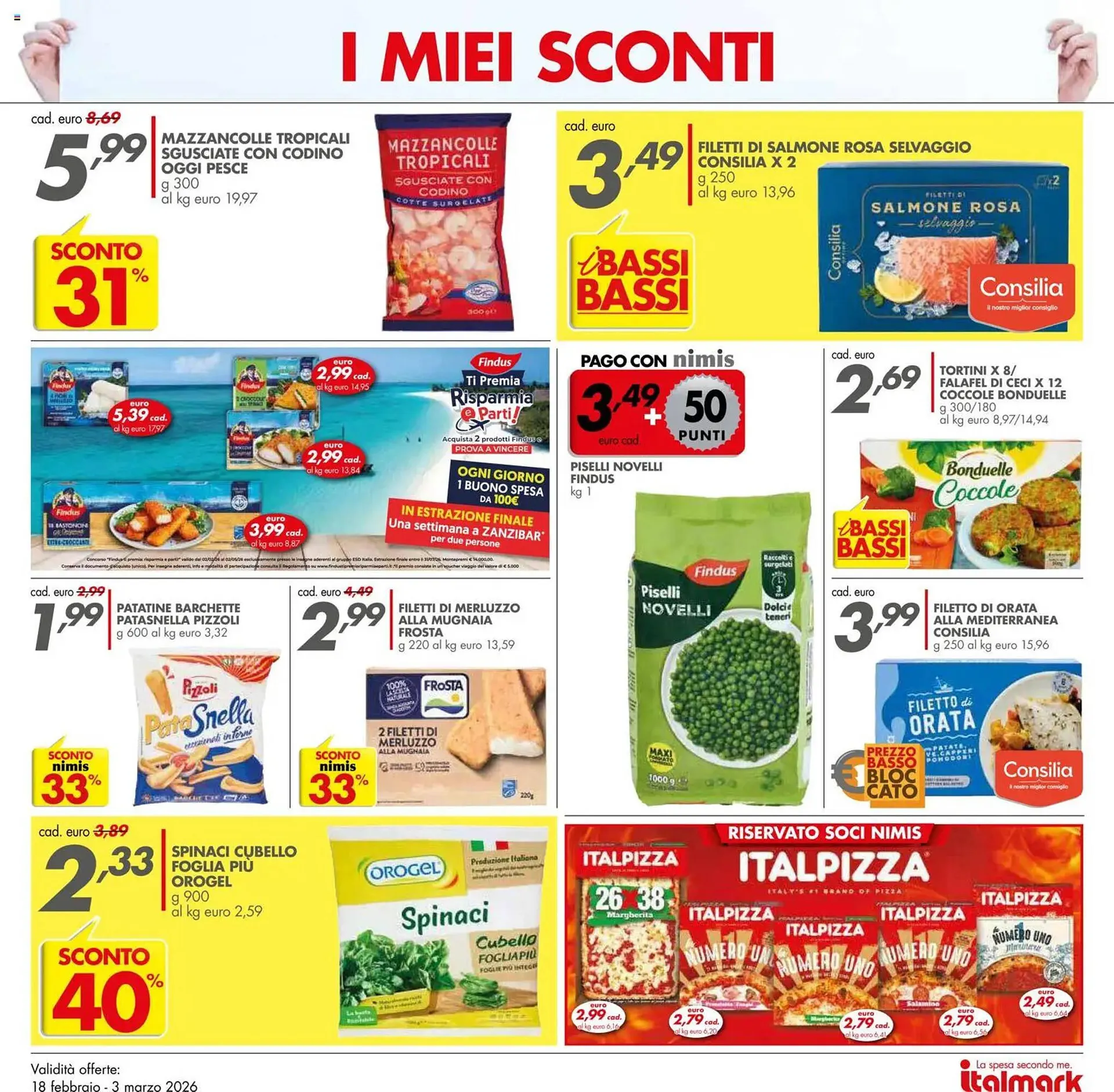 Volantino Italmark da 18 febbraio a 3 marzo di 2026 - Pagina del volantino 12
