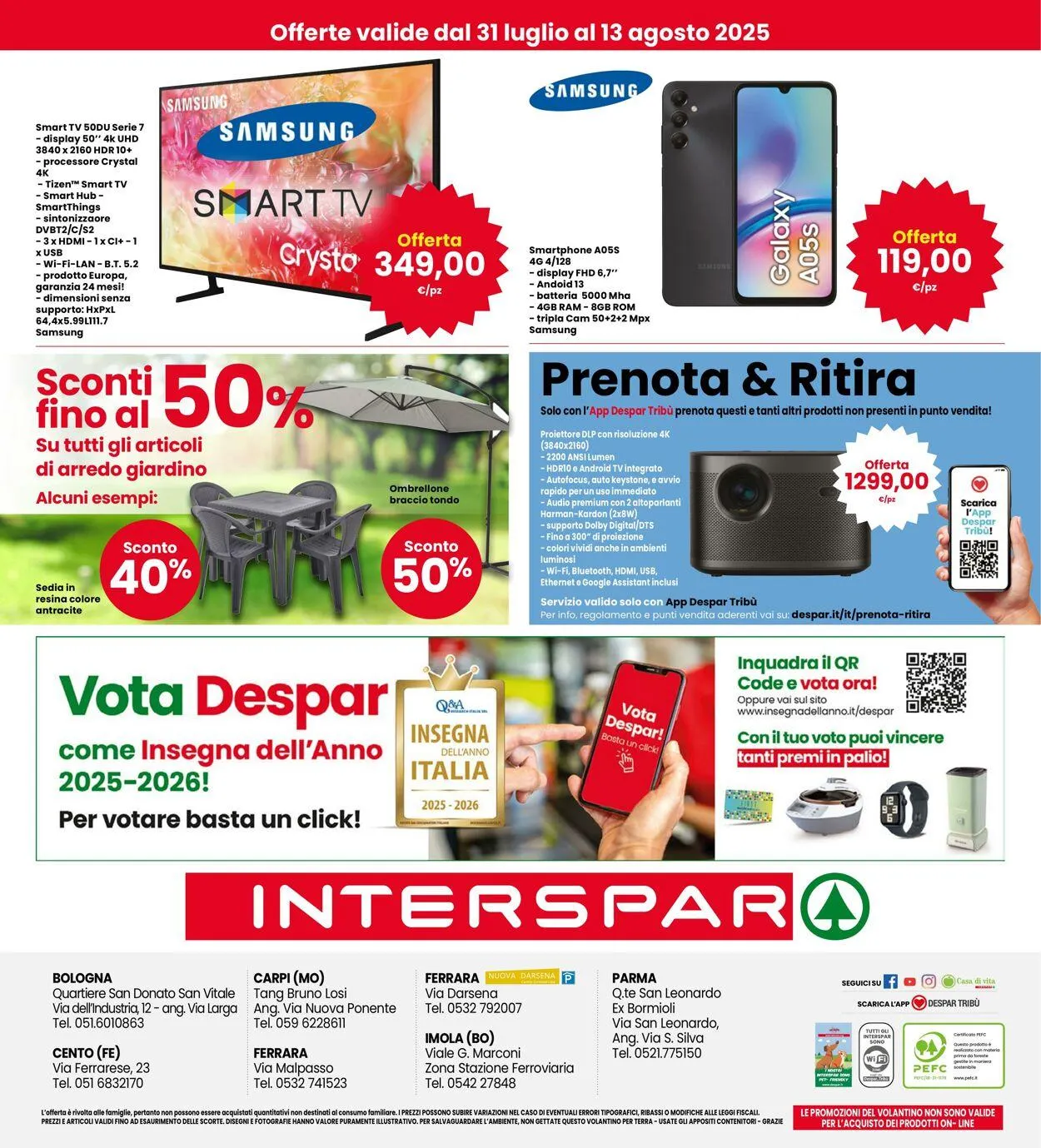 Interspar Volantino attuale da 31 luglio a 9 agosto di 2025 - Pagina del volantino 32