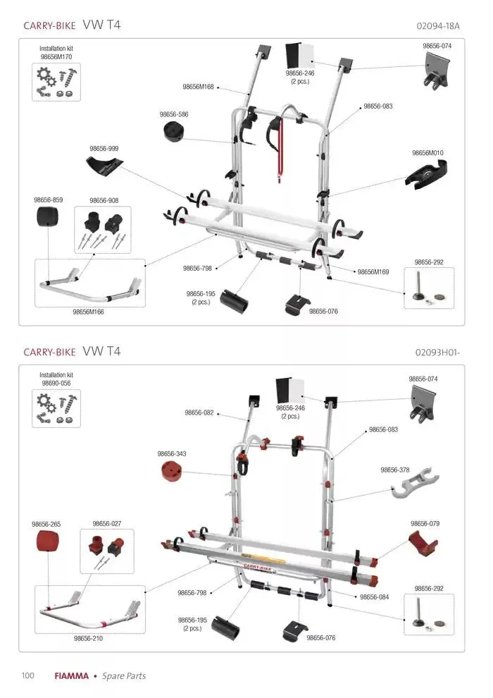 Spare parts catalogo 2025 da 14 gennaio a 31 dicembre di 2025 - Pagina del volantino 100