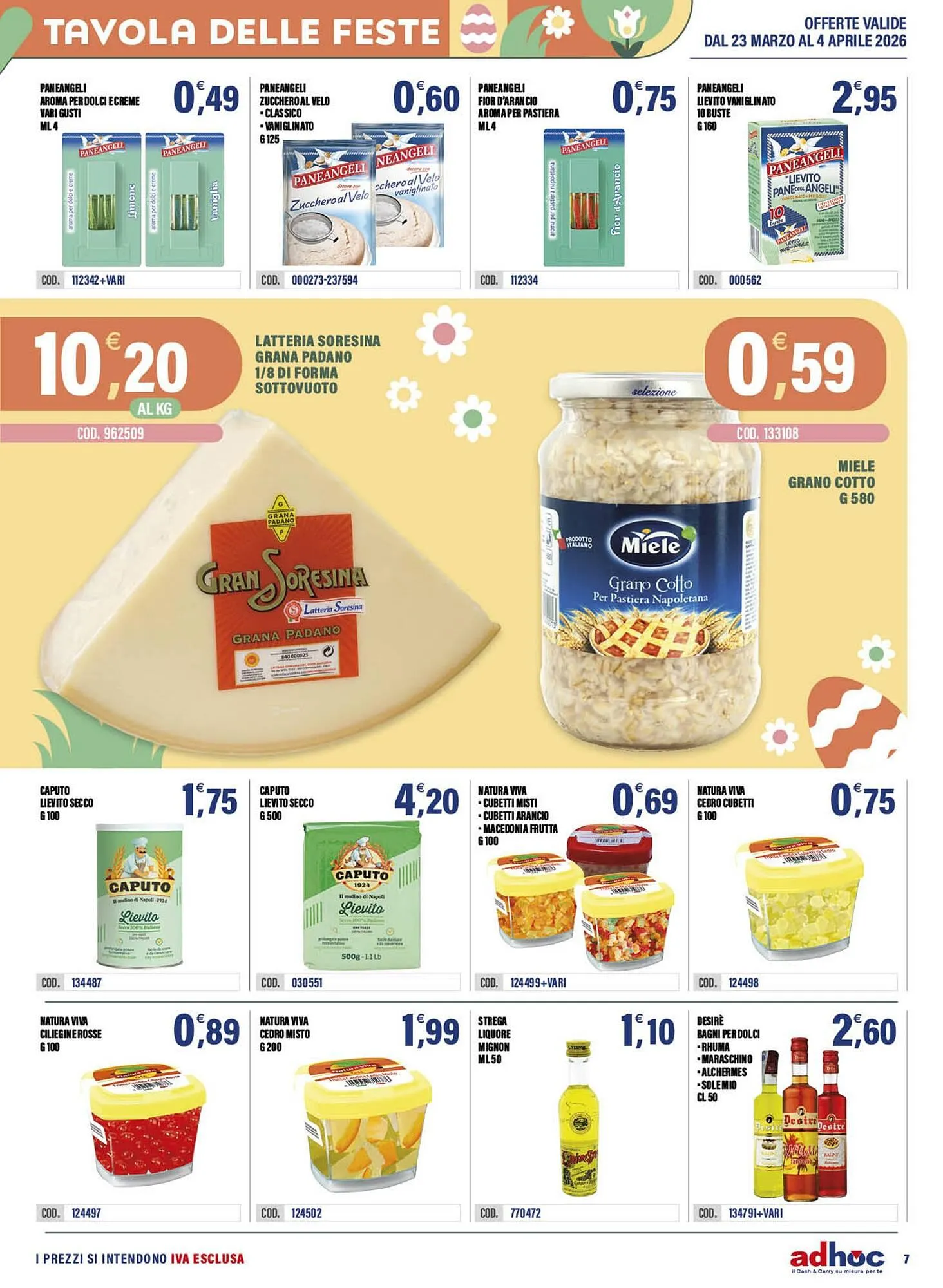 Volantino Adhoc da 23 marzo a 4 aprile di 2026 - Pagina del volantino 7