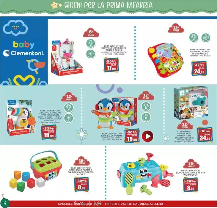 Speciale Giocattolo - Portogruaro da 28 novembre a 24 dicembre di 2024 - Pagina del volantino 4