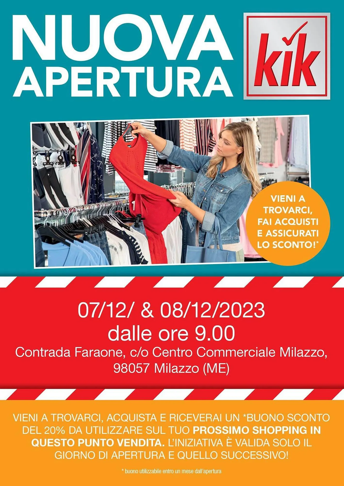 Volantino KiK da 7 dicembre a 8 dicembre di 2023 - Pagina del volantino 1