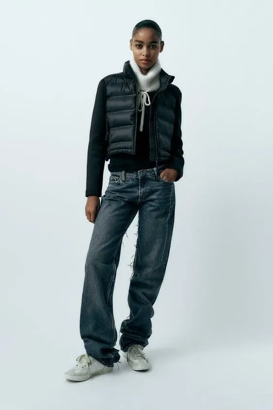 GIUBBOTTO IMBOTTITO COMBINATO