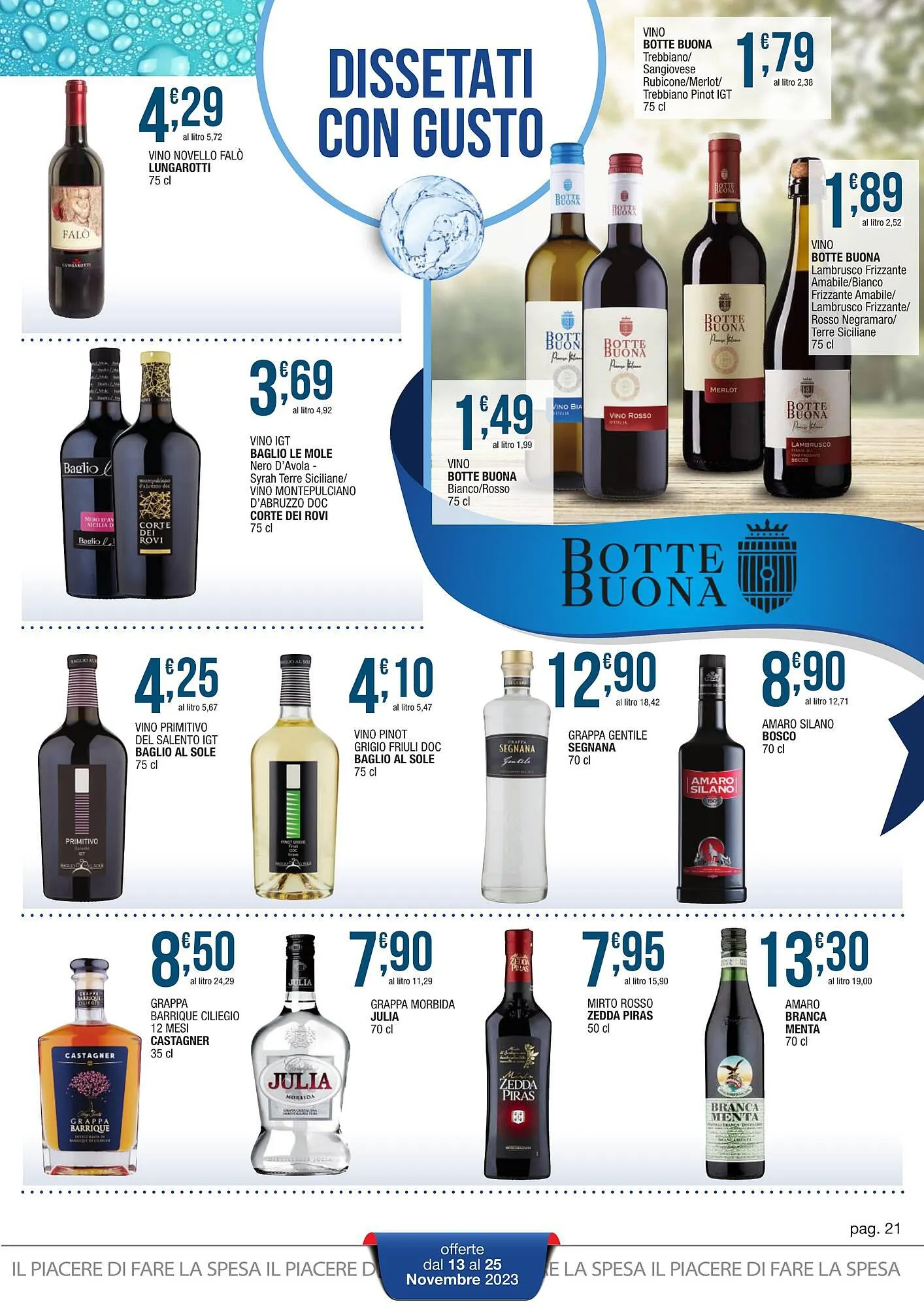 Volantino Sidis da 13 novembre a 25 novembre di 2023 - Pagina del volantino 21
