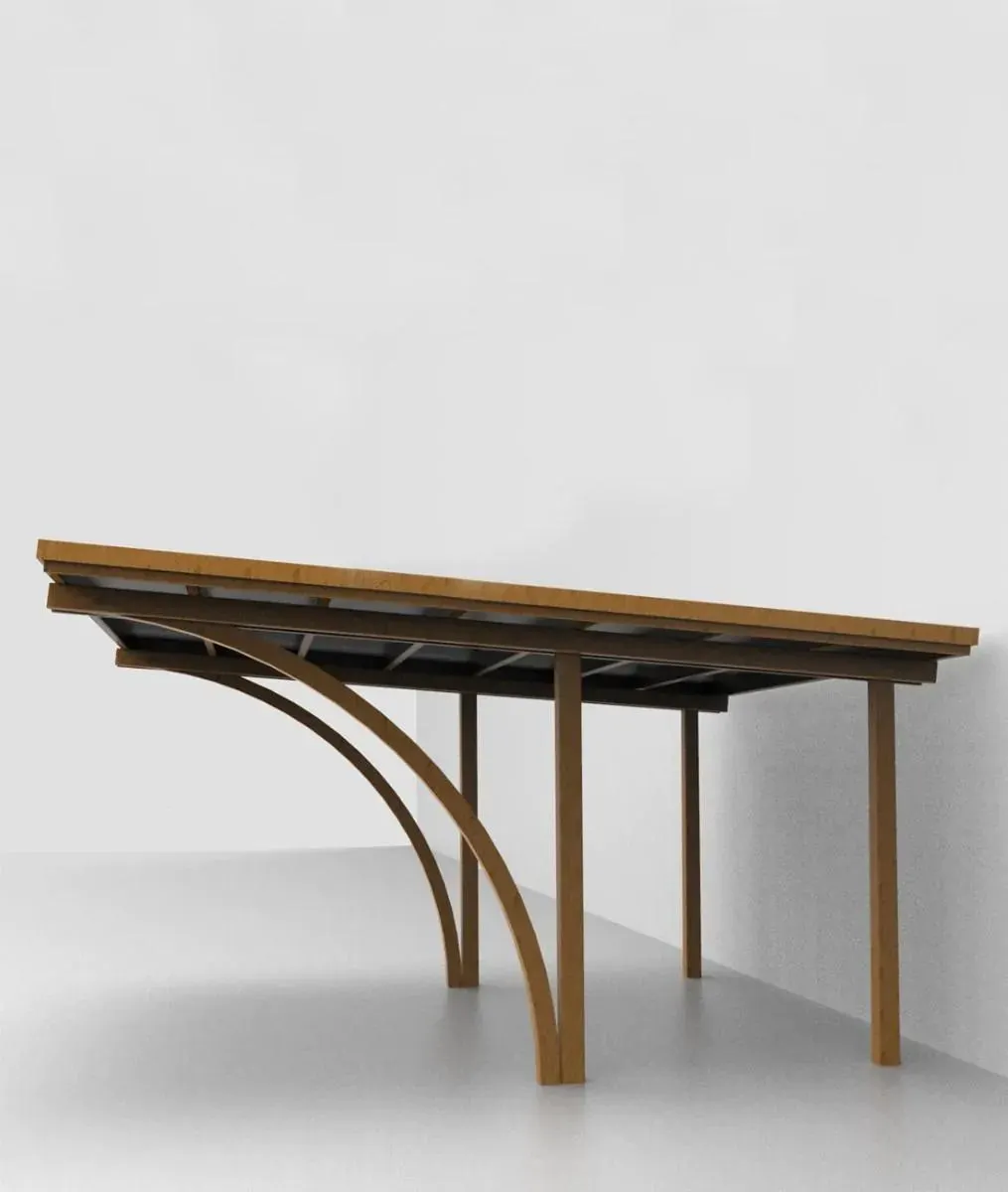 Estensione singola Covercar doppio 578 cm