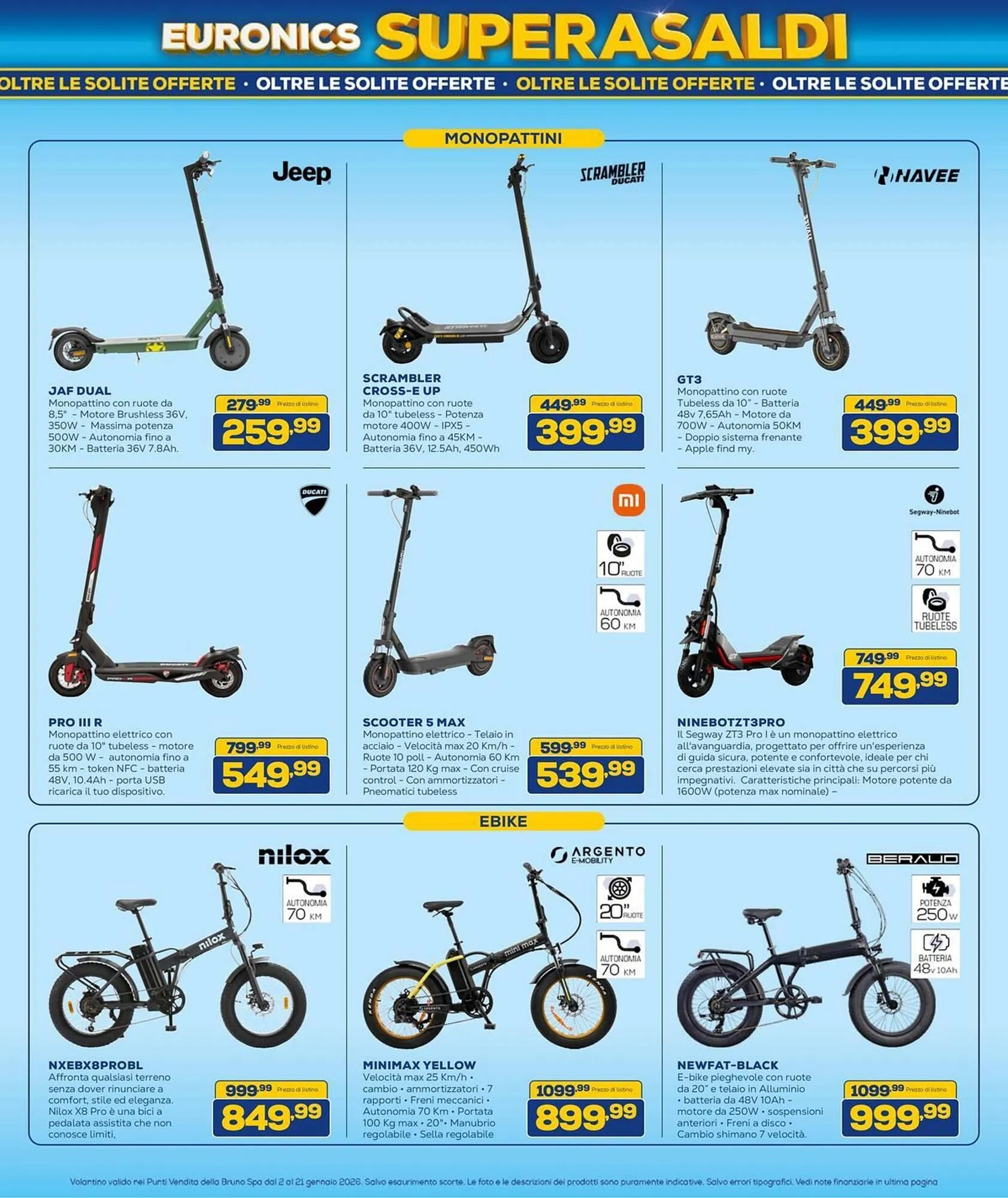 Volantino Euronics da 1 gennaio a 21 gennaio di 2026 - Pagina del volantino 14