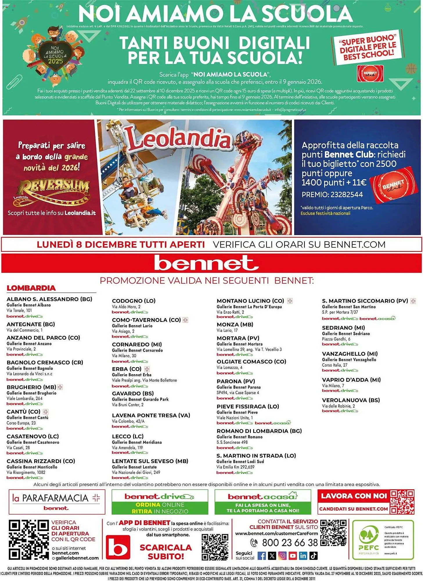 Volantino Bennet da 27 novembre a 10 dicembre di 2025 - Pagina del volantino 36