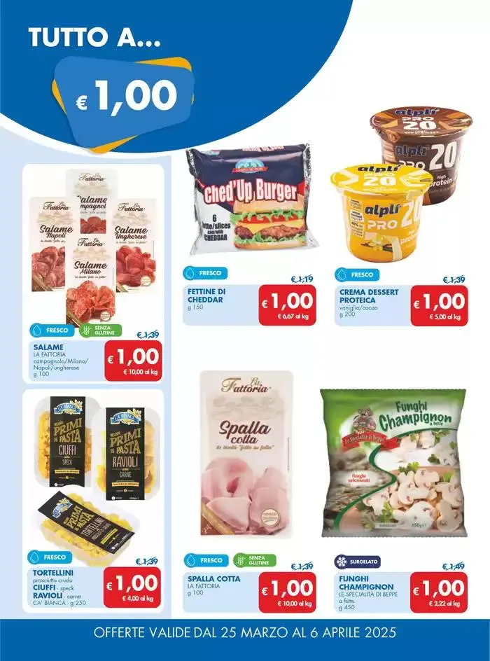Tutto a... €1,00 €2,00 €3.00 da 25 marzo a 6 aprile di 2025 - Pagina del volantino 2