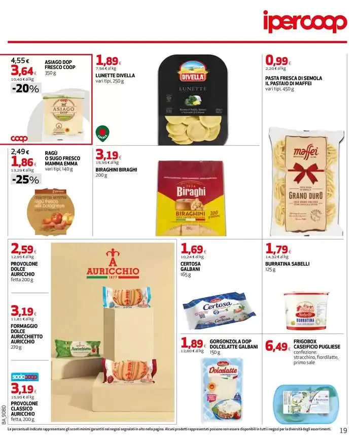 Grandi marche 30% 40% 50% da 8 maggio a 21 maggio di 2025 - Pagina del volantino 19