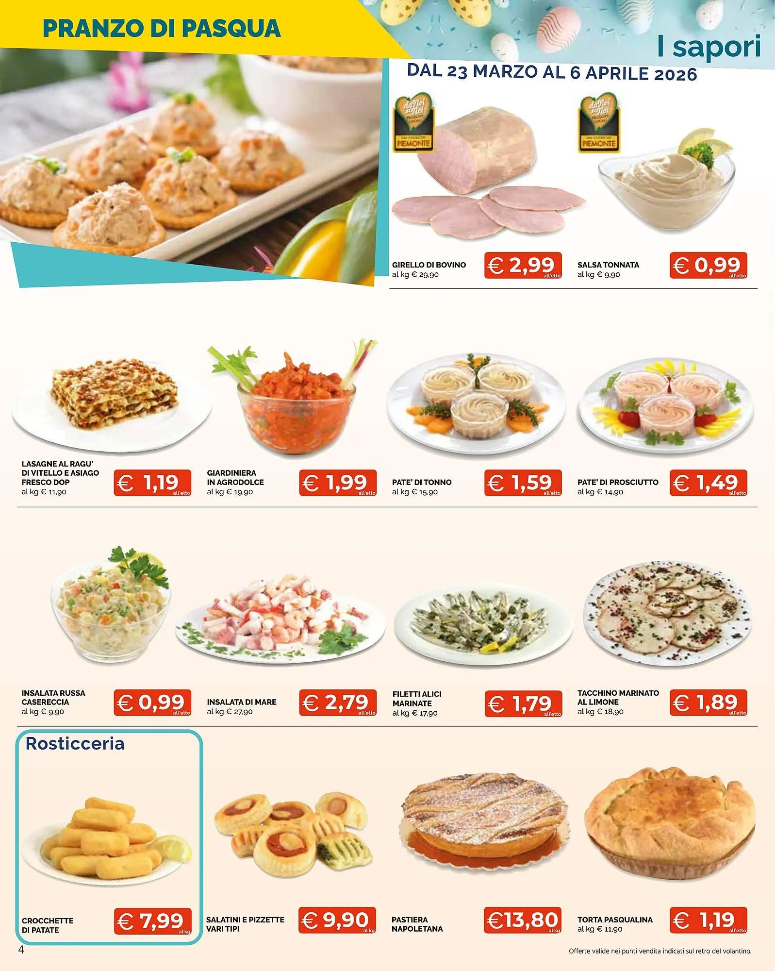 Volantino Mercatò Extra da 23 marzo a 26 marzo di 2026 - Pagina del volantino 4