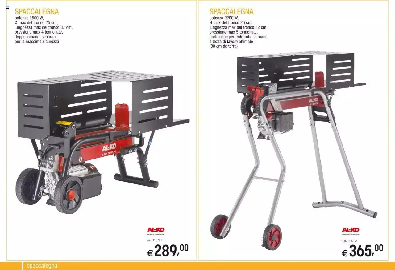 Brico OK - Catalogo macchine da giardino da 24 aprile a 31 dicembre di 2023 - Pagina del volantino 20