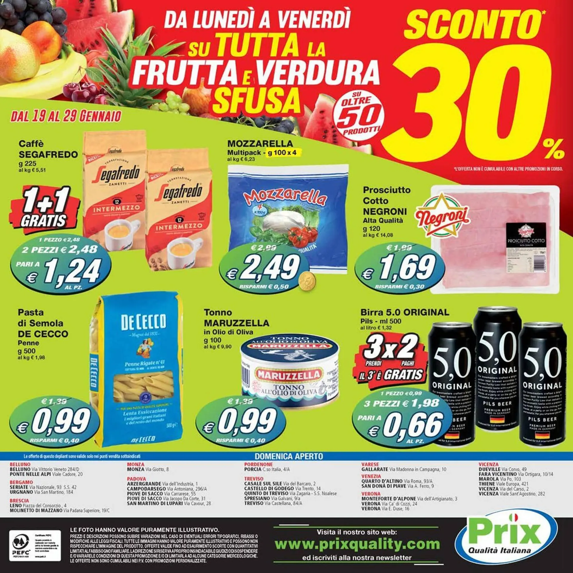 Volantino Prix Quality da 19 gennaio a 29 gennaio di 2024 - Pagina del volantino 16