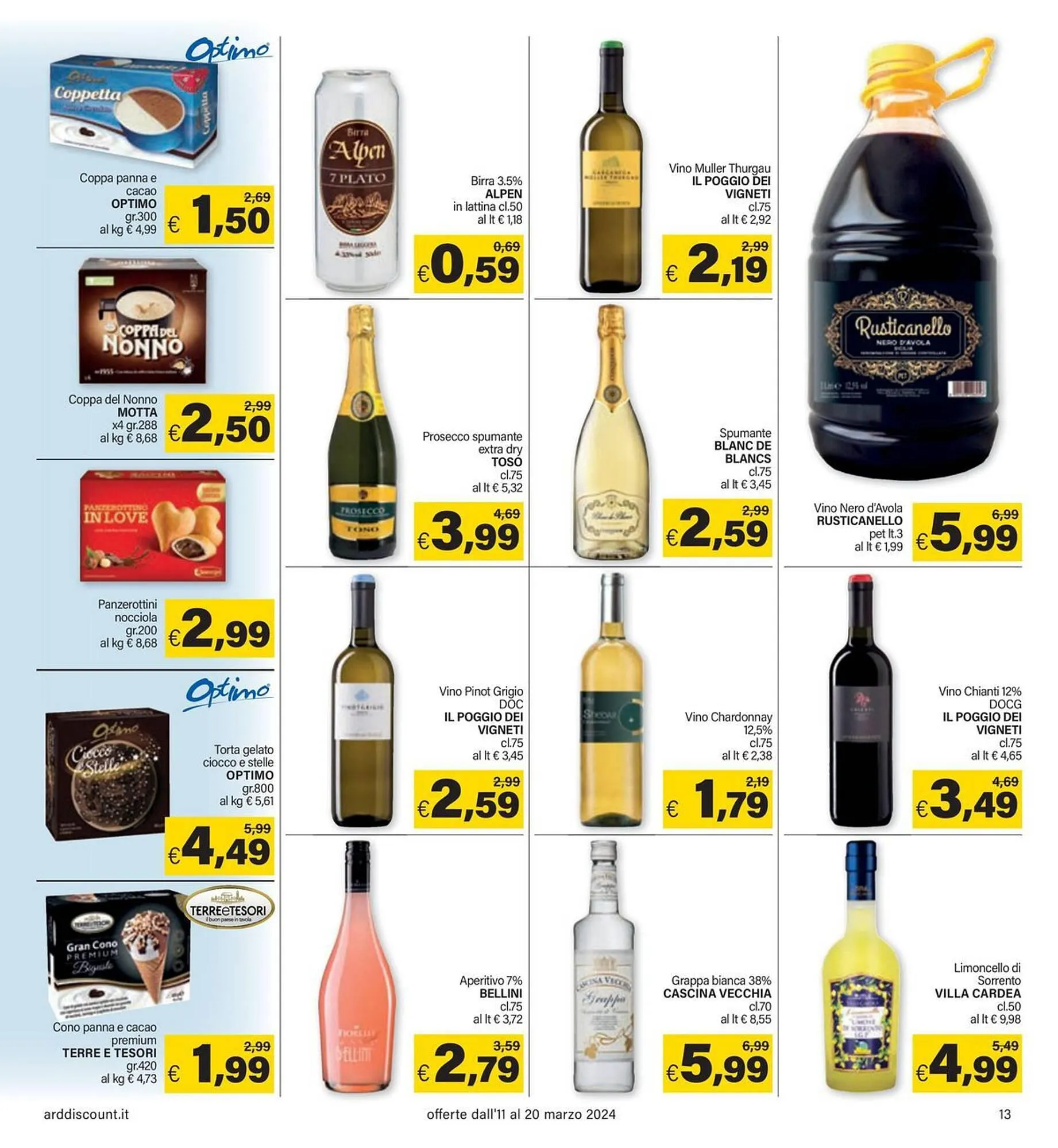 Volantino Ard Discount da 11 marzo a 20 marzo di 2024 - Pagina del volantino 13
