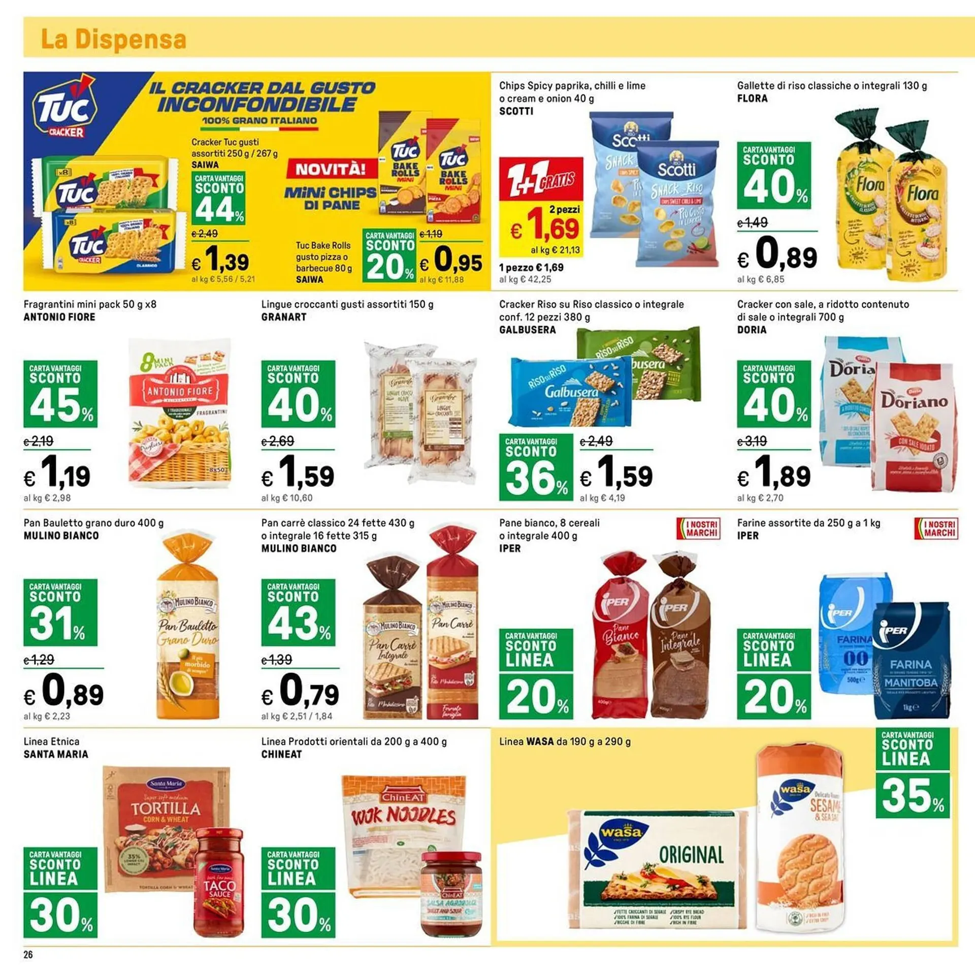 Volantino Iper La Grande da 30 aprile a 10 maggio di 2026 - Pagina del volantino 26