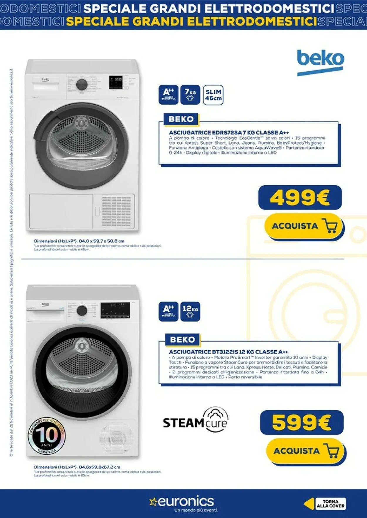 Euronics Volantino attuale da 28 novembre a 7 dicembre di 2023 - Pagina del volantino 4