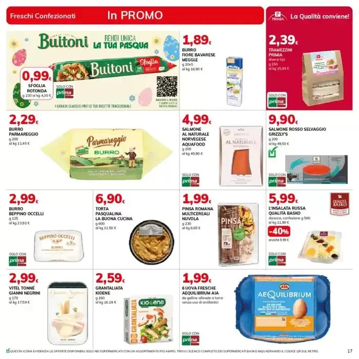 Pasqua da 8 aprile a 20 aprile di 2025 - Pagina del volantino 17