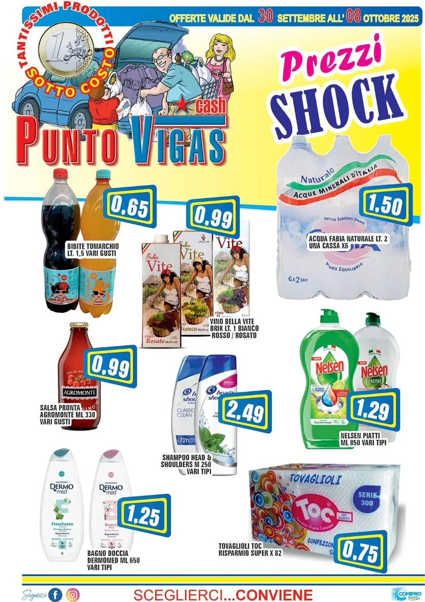 Volantino Punto Vigas da 30 settembre a 8 ottobre di 2025 - Pagina del volantino 1