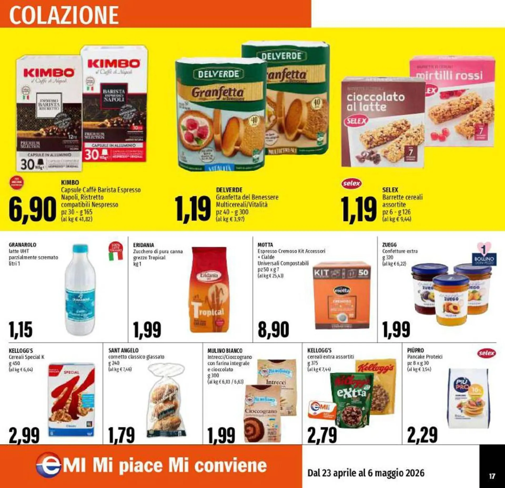 Volantino Emi Supermercati da 23 aprile a 6 maggio di 2026 - Pagina del volantino 17