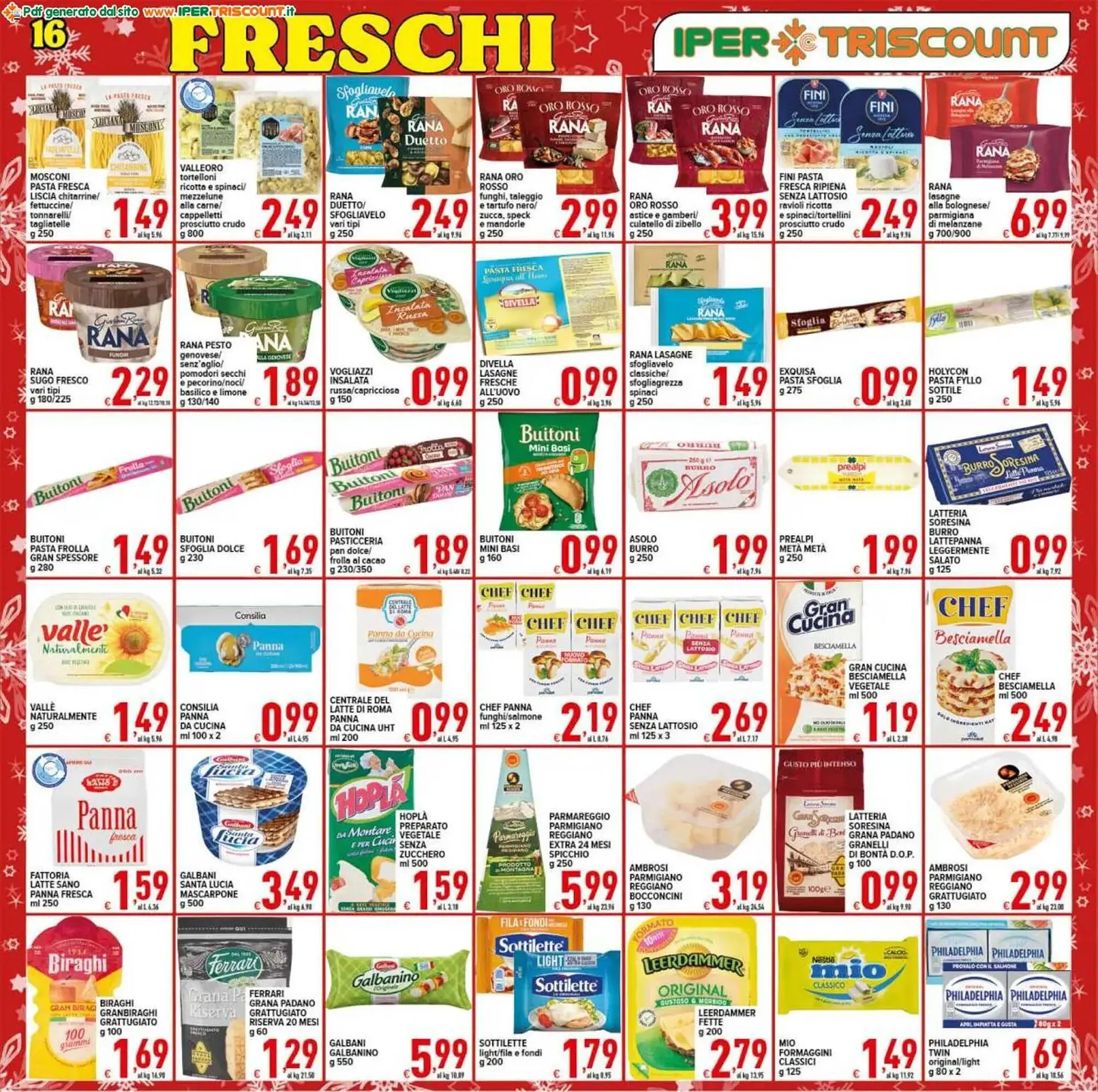 Volantino Iper Triscount da 16 dicembre a 24 dicembre di 2025 - Pagina del volantino 16