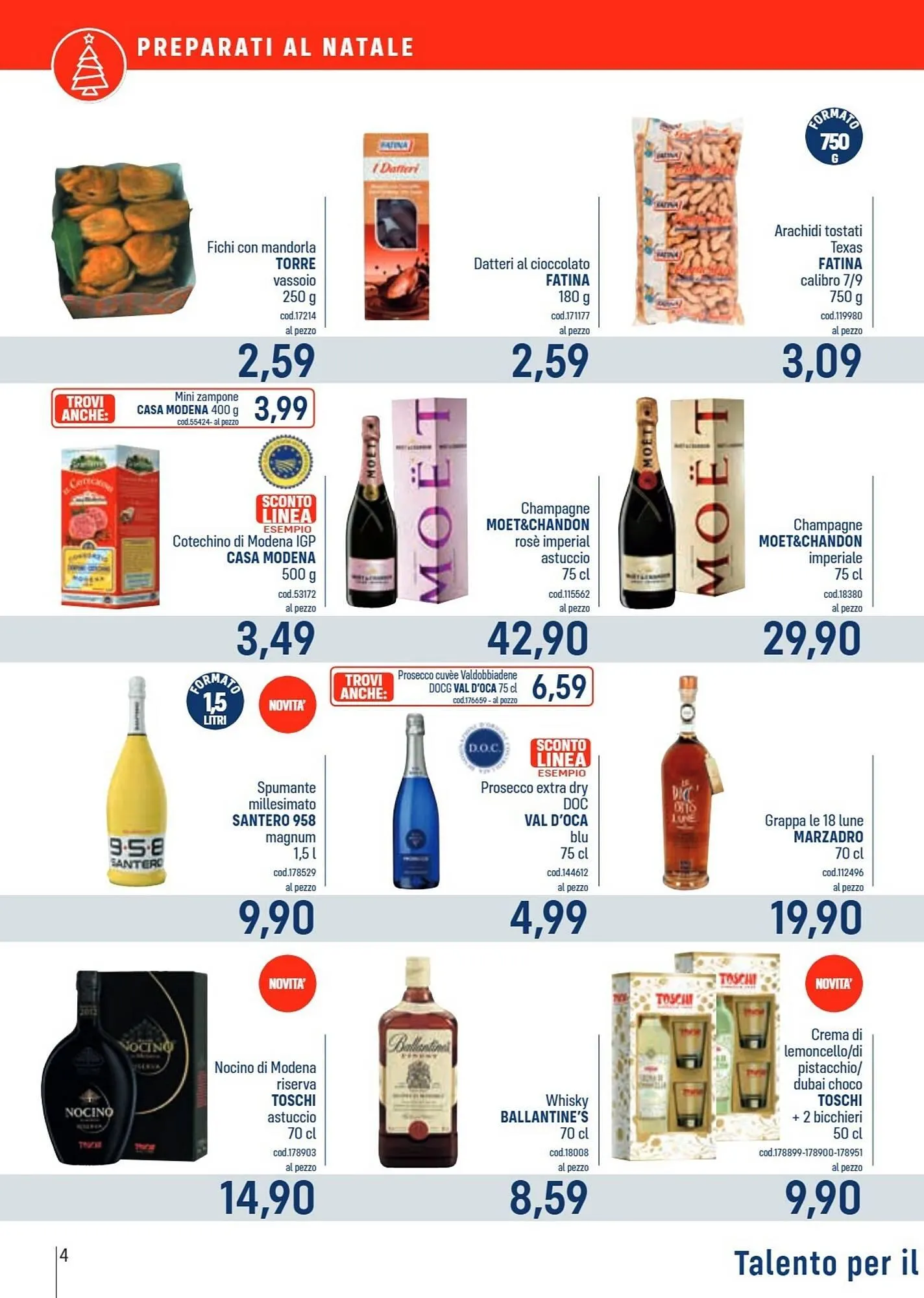 Volantino Talento Professional Store da 10 novembre a 23 novembre di 2025 - Pagina del volantino 4