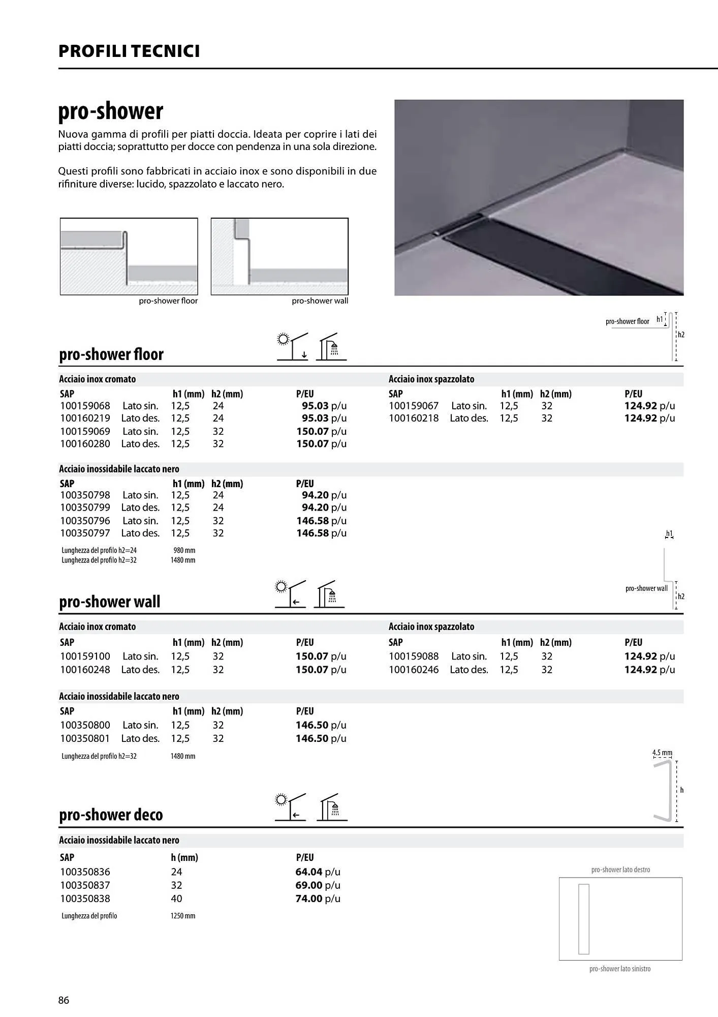 Volantino Porcelanosa da 9 aprile a 28 dicembre di 2024 - Pagina del volantino 86