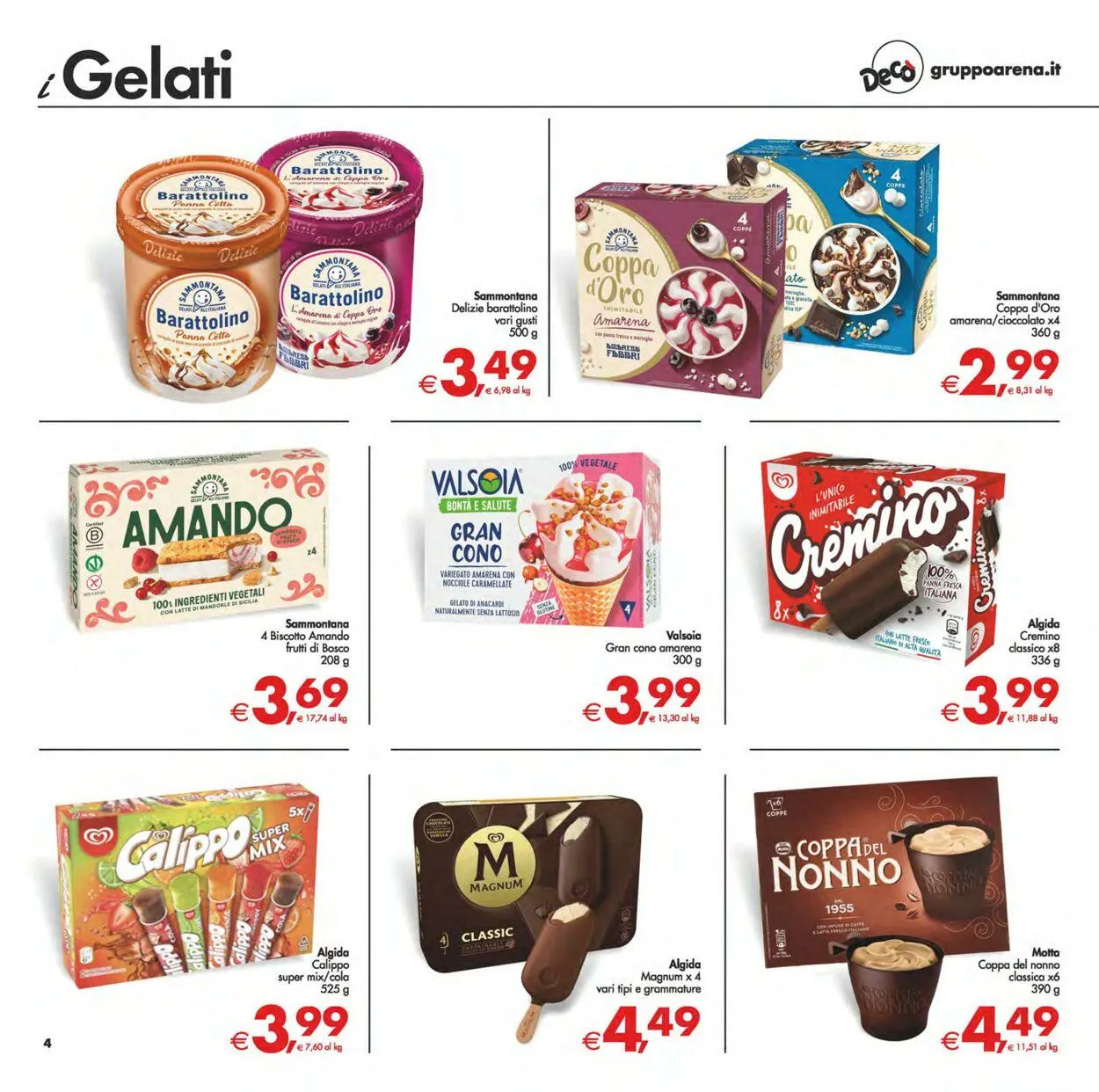 Deco Volantino attuale da 4 luglio a 13 luglio di 2025 - Pagina del volantino 4