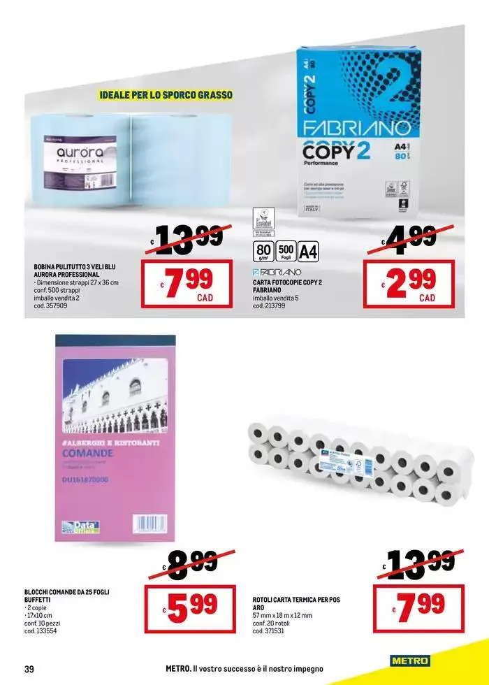 Offerte per Te -Area 6 da 22 aprile a 30 aprile di 2025 - Pagina del volantino 39