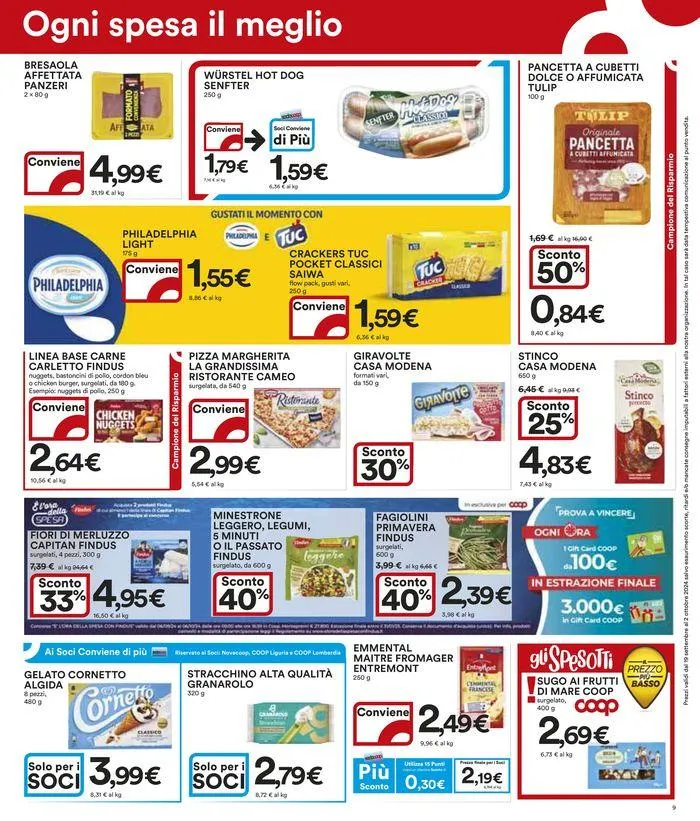 Dal 19 settembre al 2 ottobre 2024 da 19 settembre a 2 ottobre di 2024 - Pagina del volantino 9