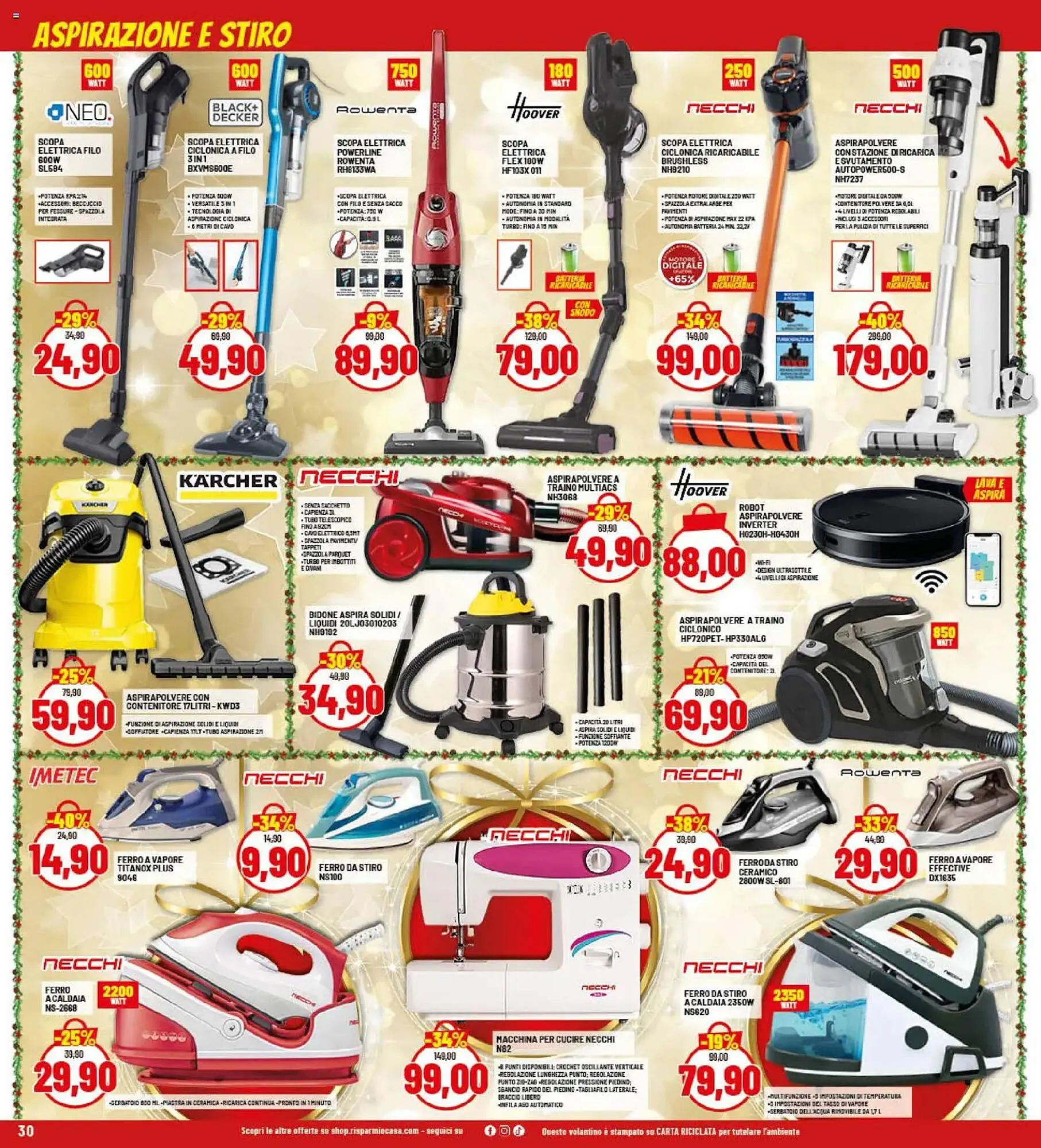 Volantino Risparmio Casa da 26 novembre a 20 dicembre di 2025 - Pagina del volantino 30