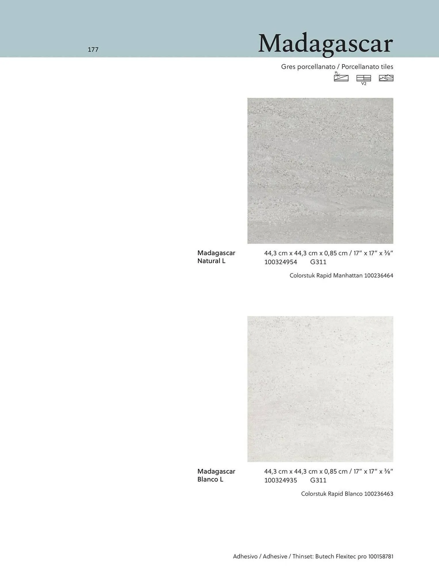 Catalogue Porcelanosa du 27 juin au 31 décembre 2025 - Catalogue page 177