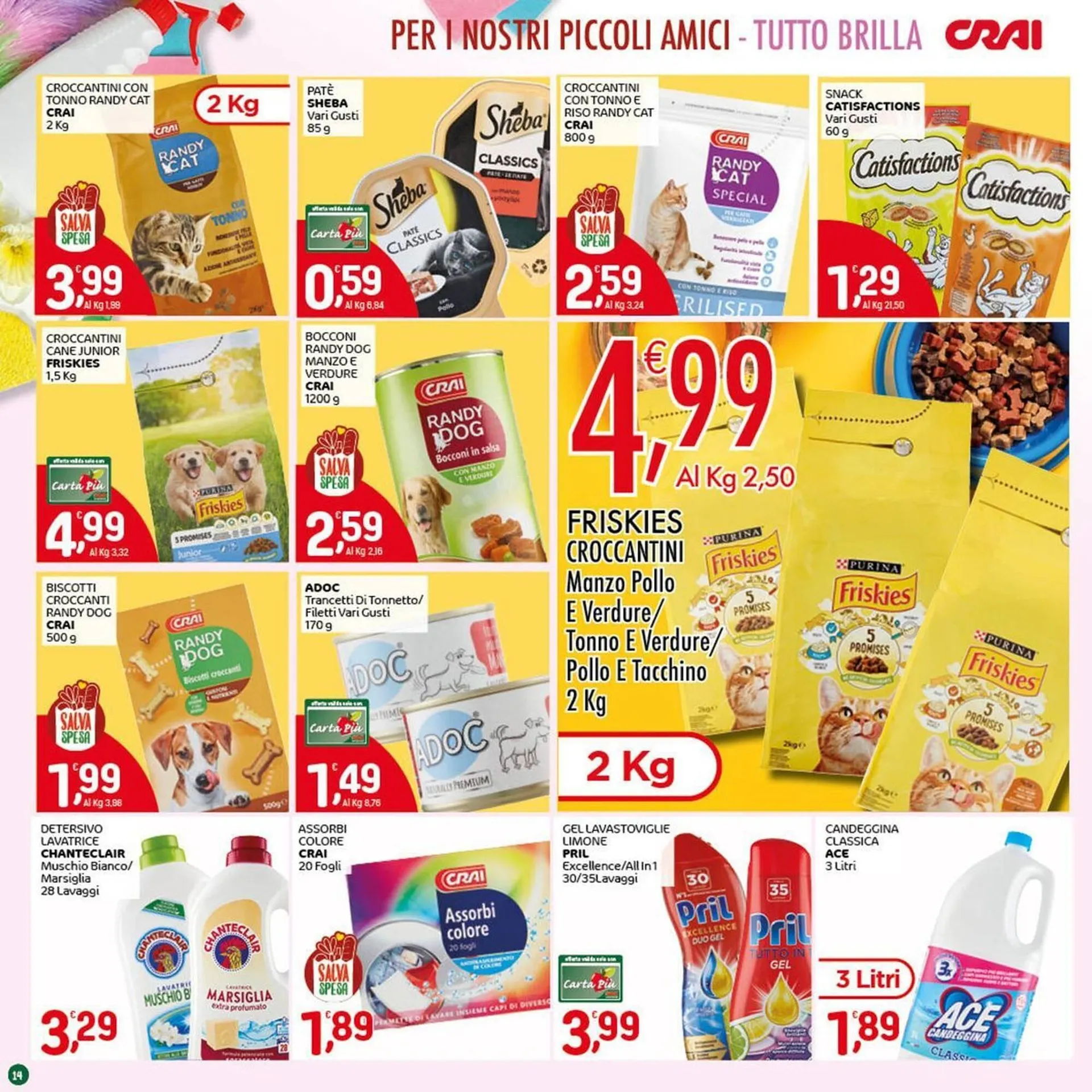 Volantino Crai da 4 dicembre a 14 dicembre di 2025 - Pagina del volantino 14