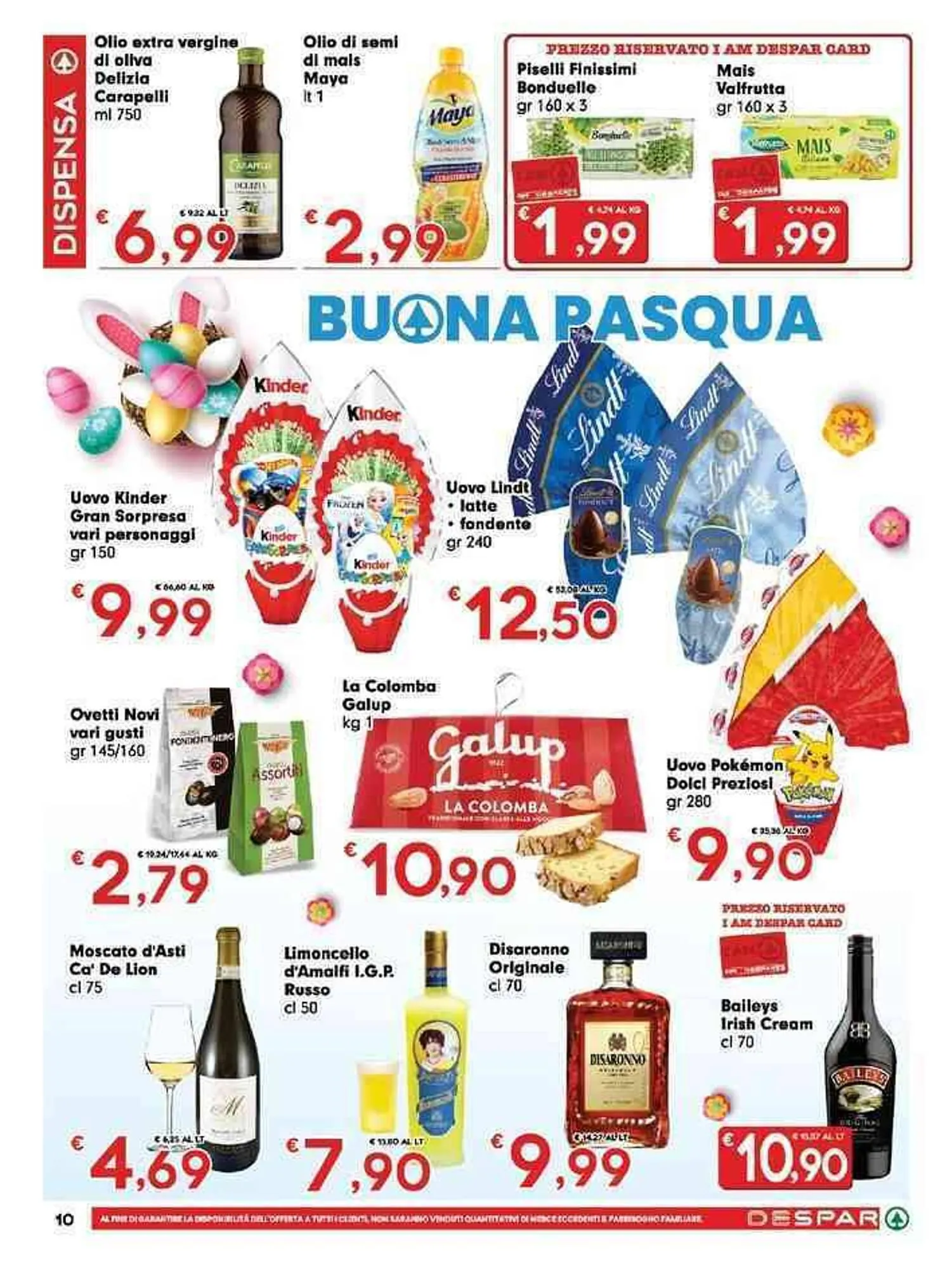 Volantino Despar da 21 marzo a 1 aprile di 2024 - Pagina del volantino 10