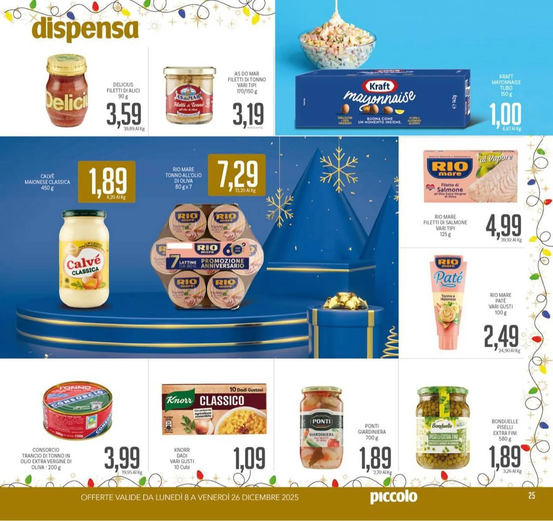 Volantino Supermercati Visotto da 8 dicembre a 26 dicembre di 2025 - Pagina del volantino 25